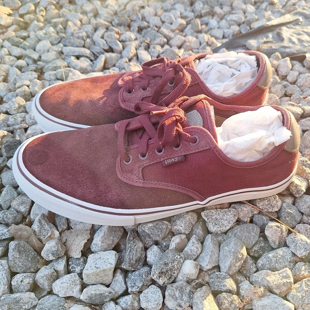 Vans Chima Ferguson Pro Port Royale burgundy suede 10.5